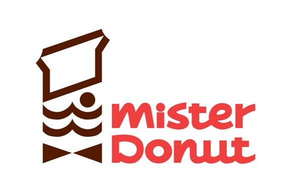 The original Mister Donut logo